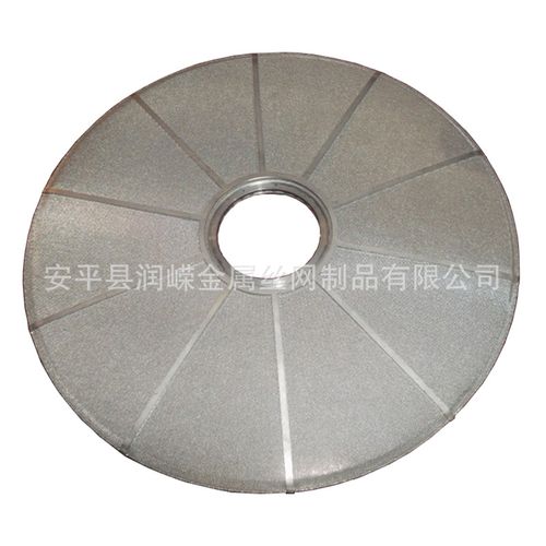 厂家定做烧结网过滤盘——石油过滤碟片式滤芯与不锈钢流化板的应用